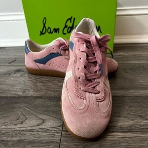 Sam Edelman Pink and Blue Women's Sneakers